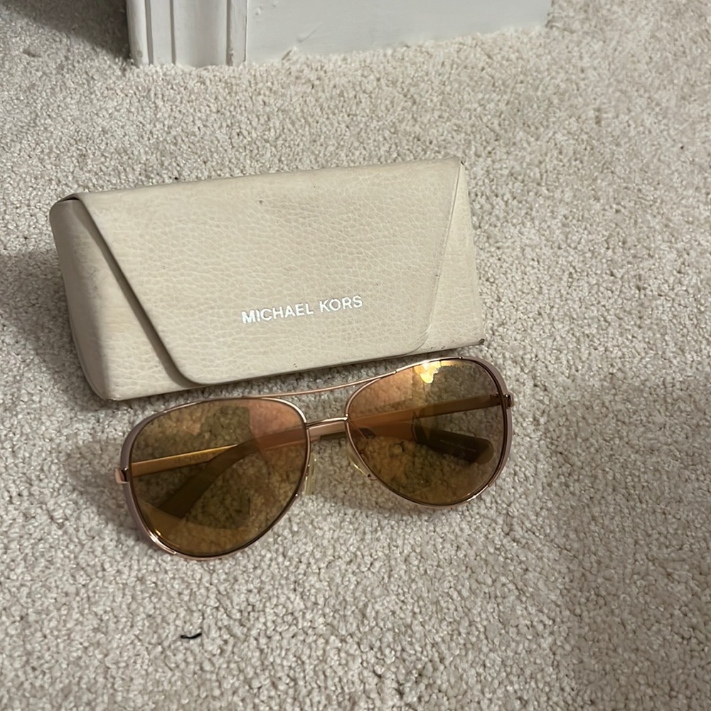 Rose Gold Sunglasses